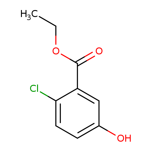 CCOC(=O)c1cc(O)ccc1Cl