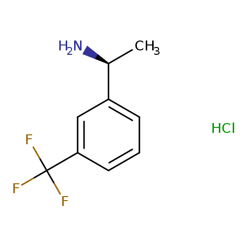 C[C@@H](c1cccc(c1)C(F)(F)F)N.Cl