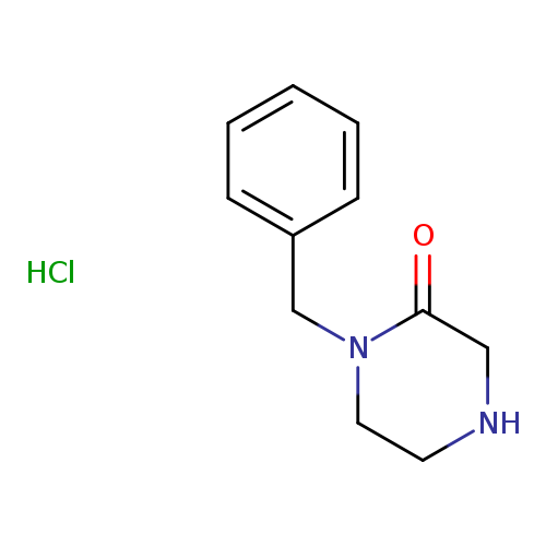 O=C1CNCCN1Cc1ccccc1.Cl