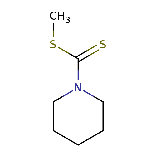 CSC(=S)N1CCCCC1