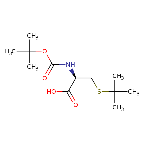O=C(OC(C)(C)C)N[C@H](C(=O)O)CSC(C)(C)C