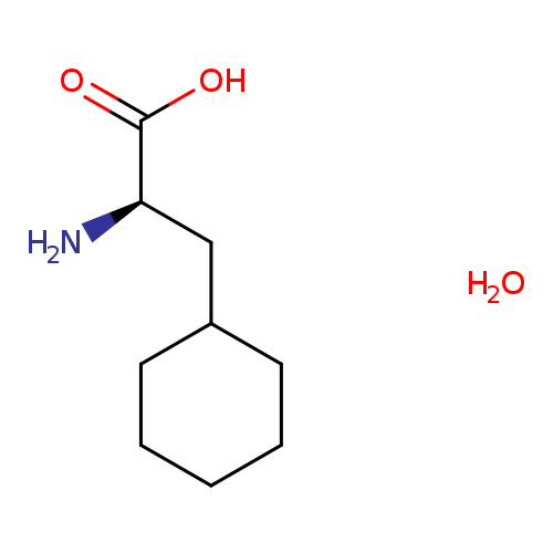N[C@@H](C(=O)O)CC1CCCCC1.O