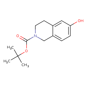 Oc1ccc2c(c1)CCN(C2)C(=O)OC(C)(C)C