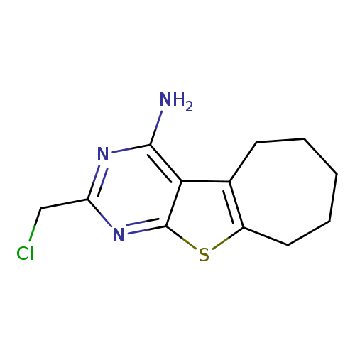 ClCc1nc(N)c2c(n1)sc1c2CCCCC1
