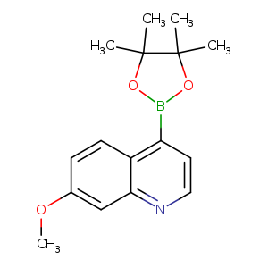 COc1ccc2c(c1)nccc2B1OC(C(O1)(C)C)(C)C