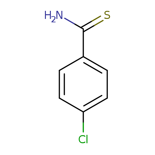 NC(=S)c1ccc(cc1)Cl