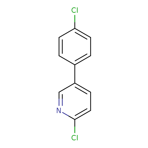 Clc1ccc(cc1)c1ccc(nc1)Cl