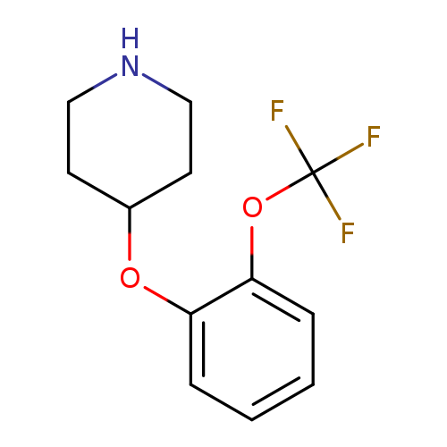 FC(Oc1ccccc1OC1CCNCC1)(F)F
