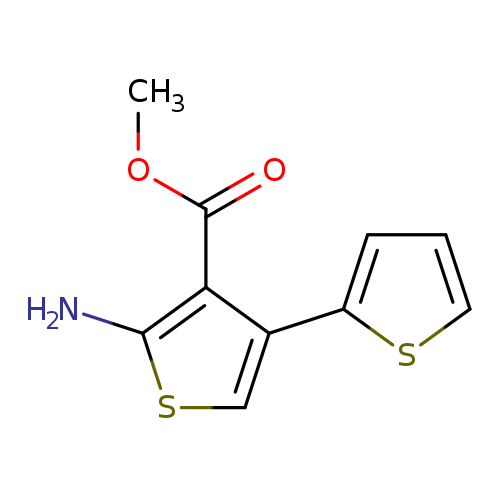 COC(=O)c1c(N)scc1c1cccs1
