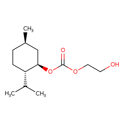 OCCOC(=O)O[C@@H]1C[C@H](C)CC[C@H]1C(C)C