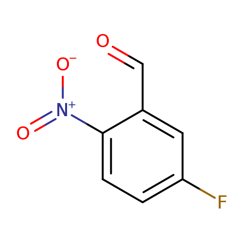 O=Cc1cc(F)ccc1[N+](=O)[O-]