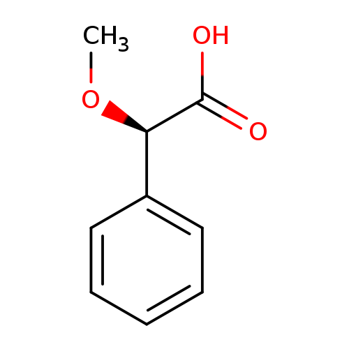 CO[C@H](c1ccccc1)C(=O)O