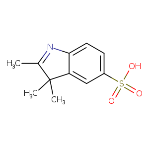 CC1=Nc2c(C1(C)C)cc(cc2)S(=O)(=O)O