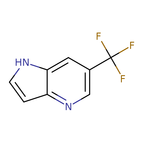 FC(c1cnc2c(c1)[nH]cc2)(F)F