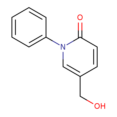 OCc1ccc(=O)n(c1)c1ccccc1