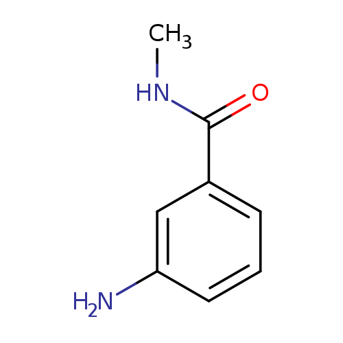 CNC(=O)c1cccc(c1)N