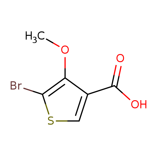 COc1c(Br)scc1C(=O)O