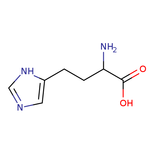 OC(=O)C(CCc1cnc[nH]1)N
