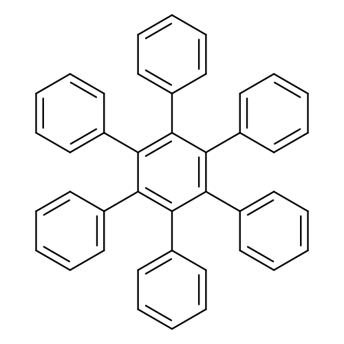 c1ccc(cc1)c1c(c2ccccc2)c(c2ccccc2)c(c(c1c1ccccc1)c1ccccc1)c1ccccc1