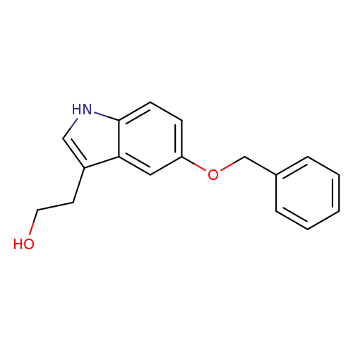 OCCc1c[nH]c2c1cc(OCc1ccccc1)cc2