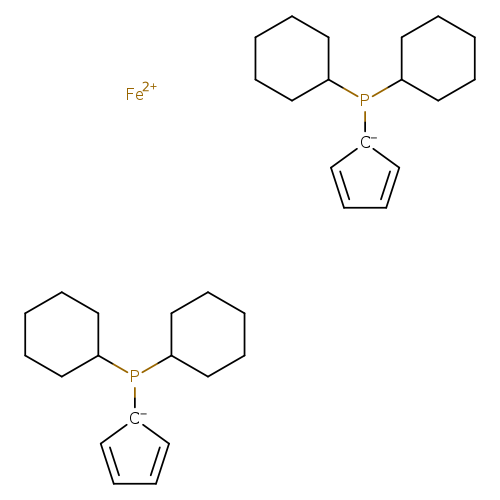 C1CCC(CC1)P([C-]1C=CC=C1)C1CCCCC1.C1CCC(CC1)P([C-]1C=CC=C1)C1CCCCC1.[Fe+2]