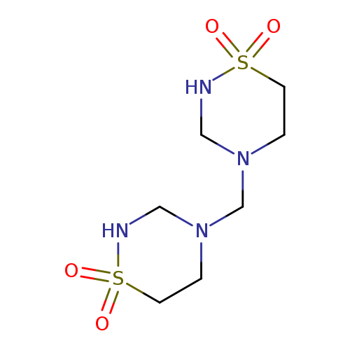 O=S1(=O)CCN(CN1)CN1CCS(=O)(=O)NC1