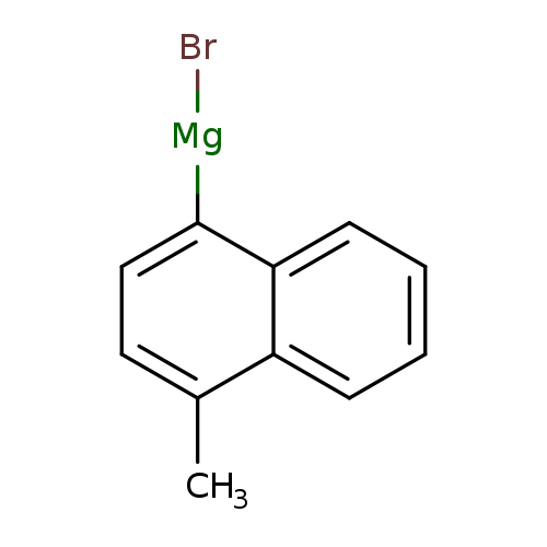 Br[Mg]c1ccc(c2c1cccc2)C