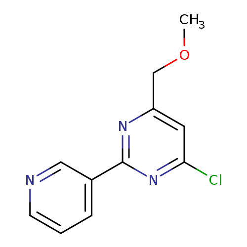 COCc1cc(Cl)nc(n1)c1cccnc1
