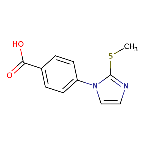 CSc1nccn1c1ccc(cc1)C(=O)O