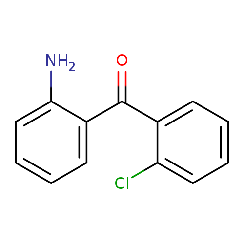 Nc1ccccc1C(=O)c1ccccc1Cl