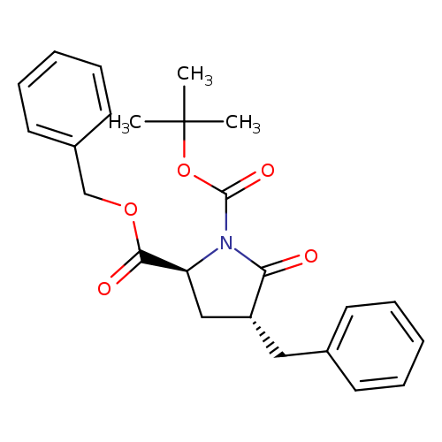 O=C(N1[C@@H](C[C@H](C1=O)Cc1ccccc1)C(=O)OCc1ccccc1)OC(C)(C)C