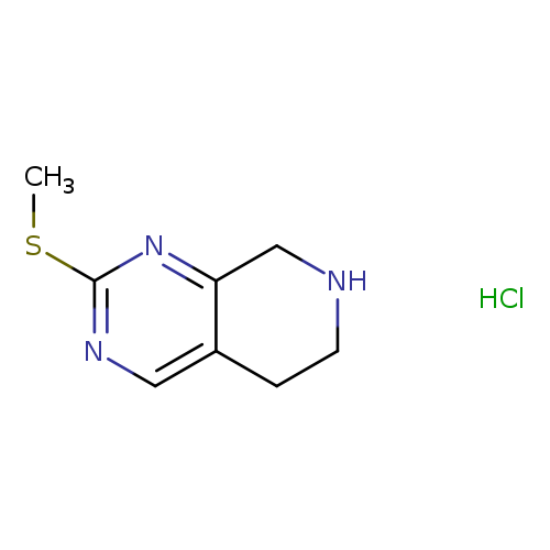 CSc1ncc2c(n1)CNCC2.Cl