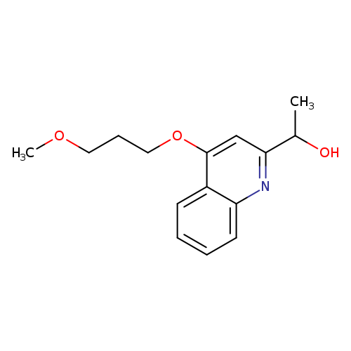 COCCCOc1cc(nc2c1cccc2)C(O)C