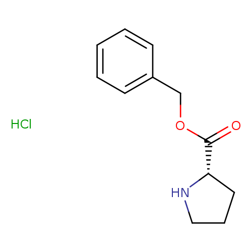 O=C([C@@H]1CCCN1)OCc1ccccc1.Cl