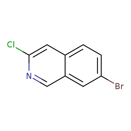 Brc1ccc2c(c1)cnc(c2)Cl