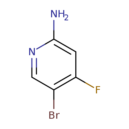 Nc1ncc(c(c1)F)Br