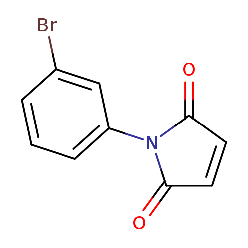 Brc1cccc(c1)N1C(=O)C=CC1=O