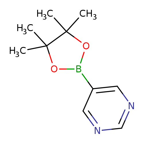 CC1(C)OB(OC1(C)C)c1cncnc1