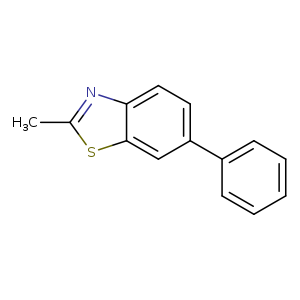 Cc1nc2c(s1)cc(cc2)c1ccccc1