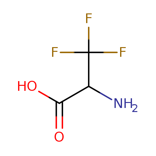 NC(C(F)(F)F)C(=O)O