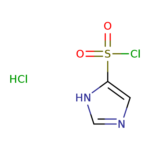 ClS(=O)(=O)c1[nH]cnc1.Cl