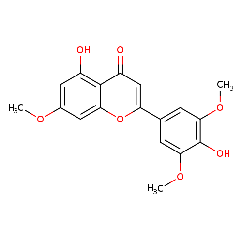 O=C1C=C(C2=CC(OC)=C(O)C(OC)=C2)OC3=C1C(O)=CC(OC)=C3