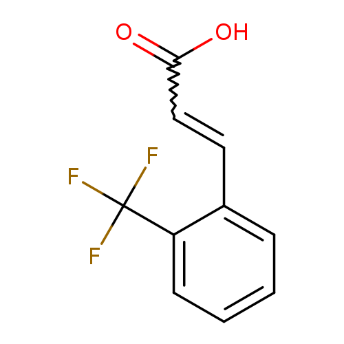 OC(=O)C=Cc1ccccc1C(F)(F)F