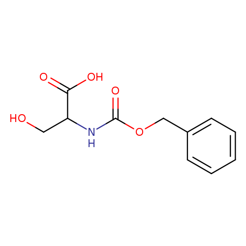 OCC(C(=O)O)NC(=O)OCc1ccccc1