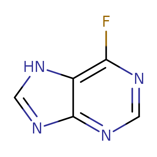 Fc1ncnc2c1[nH]cn2
