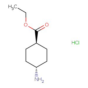 CCOC(=O)[C@@H]1CC[C@H](CC1)N.Cl