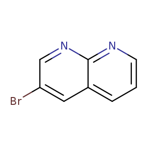 Brc1cnc2c(c1)cccn2