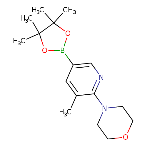 Cc1cc(cnc1N1CCOCC1)B1OC(C(O1)(C)C)(C)C