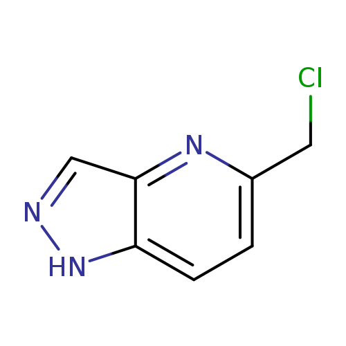 ClCc1ccc2c(n1)cn[nH]2