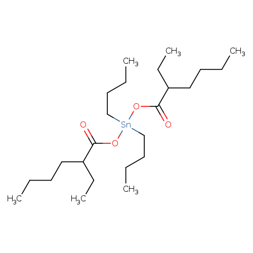 CCCC[Sn](OC(=O)C(CCCC)CC)(OC(=O)C(CCCC)CC)CCCC